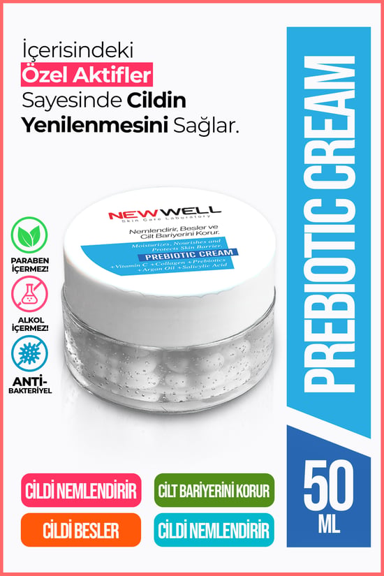 New Well Prebiotic Cream 50 Ml