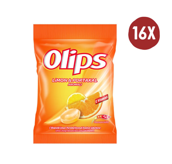 Olips Bag Limon Portakal 76 Gr Şeker - 16 Poşet