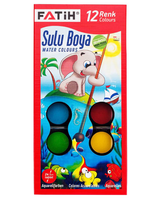 Fatih Sulu Boya 12 Renk