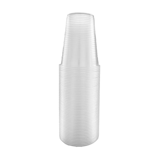 Plastik Bardak Kalın Şeffaf 180cc 50 Adet (1,7gr)
