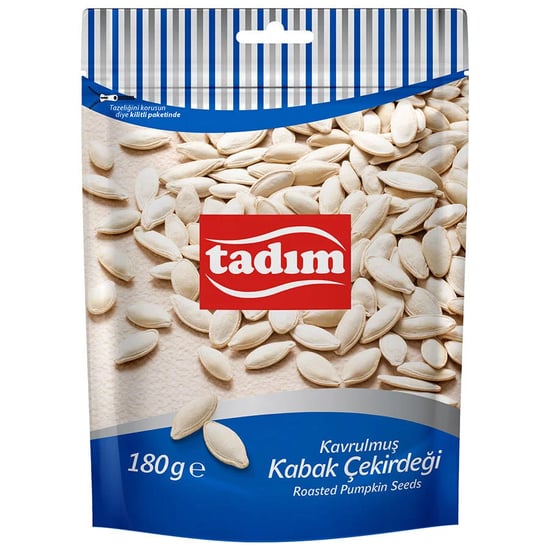 Tadım Kavrulmuş Kabak Çekirdeği Kuruyemiş 180 Gr