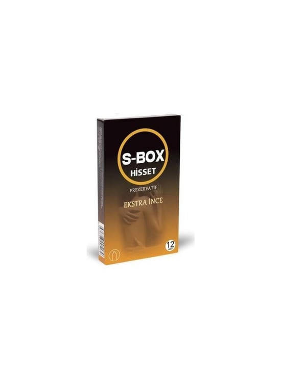 S-box Hisset Ekstra İnce Prezervatif 12li