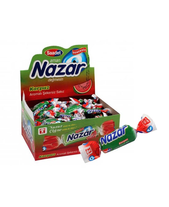 Nazar Sakız 100'lü Paket Karpuz Aromalı