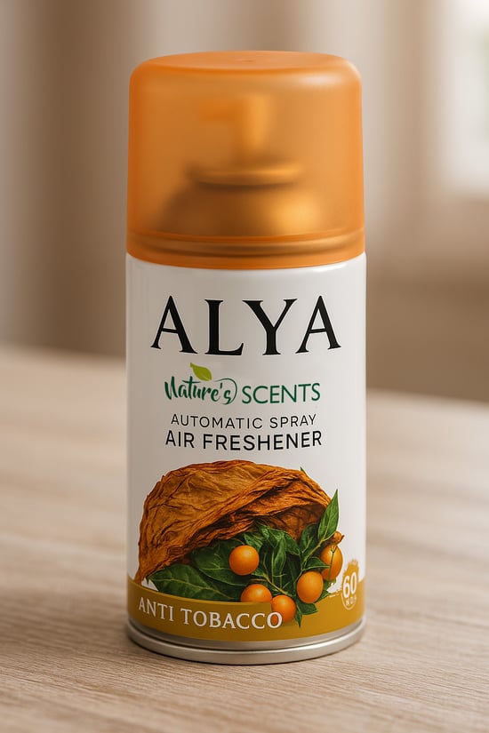 Alya Nature's Scents Anti Tobacco Oda Kokusu Yedek Makine Spreyi 250 Ml
