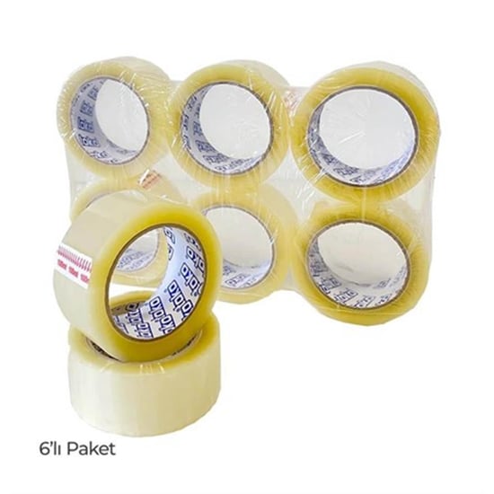 Kastepe (hotmelt) Şeffaf Koli Bantı 45x100