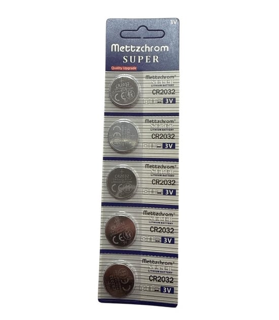 Mettzchrom Super Cr2032 3v Pil 5'li Paketinde