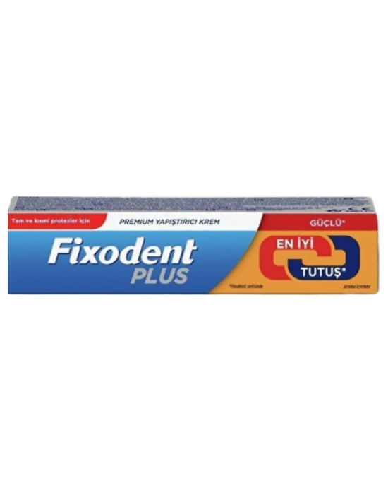 Fixodent plus Güçlü İsırık Diş Protezi Yapıştırıcı Krem 40g