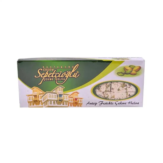 Kastamonu Meşhur Sepetçioğlu Antep Fıstıklı Çekme Helva 410 G