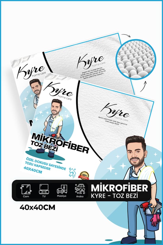 Kyre Mikrofiber Toz Bezi