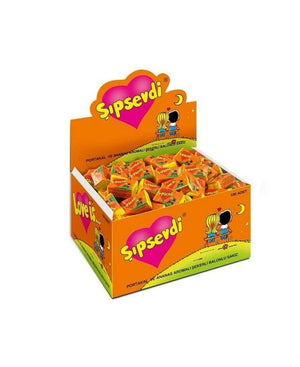 Şıpsevdi Sakız 100'lü Paket Portakal & Ananas Aromalı