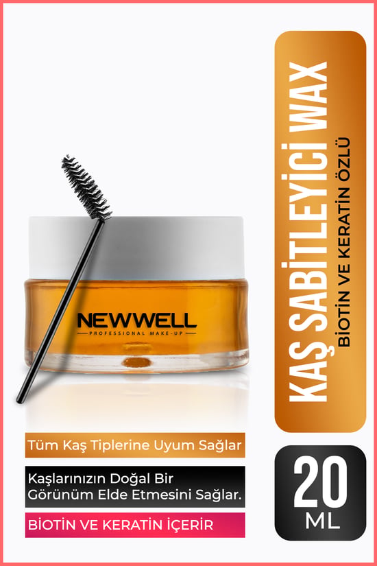 New Well Kaş Şekillendirici Wax(kaş sabitleyici) 30 ml