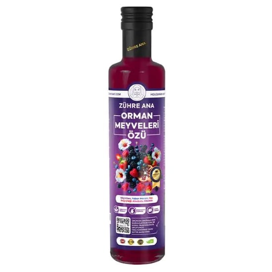 Zühre Ana Kara Orman Meyveleri Özü 640 Ml