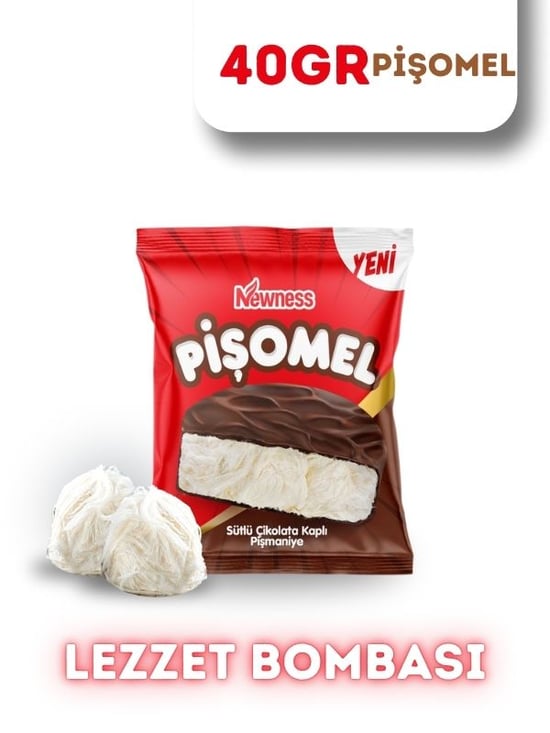 Newness Sütlü Çikolatalı Pişomel 40 gr