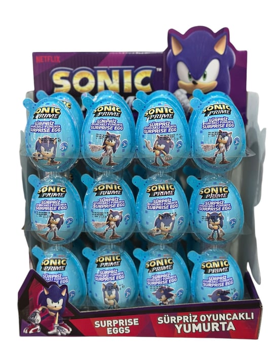 Sonic Prime Sürpriz Oyuncakli Joy Yumurta 17,5gr