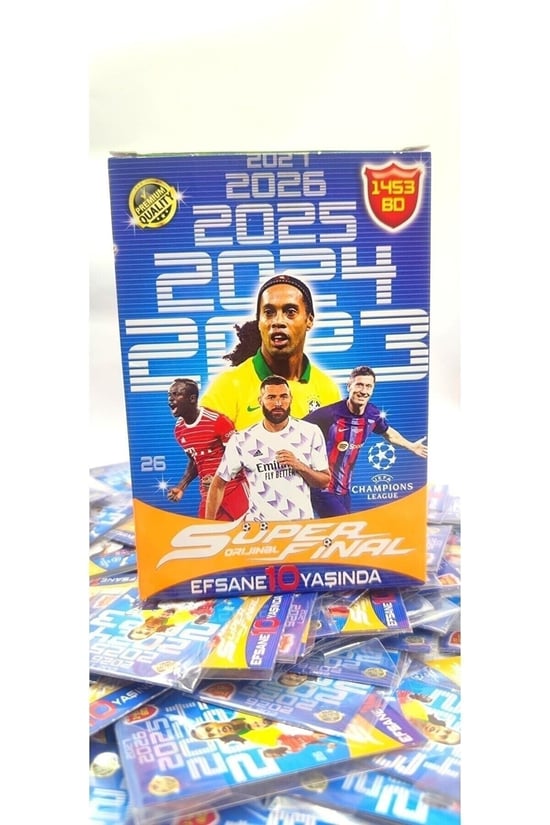 Futbolcu Karti 2li 200lü
