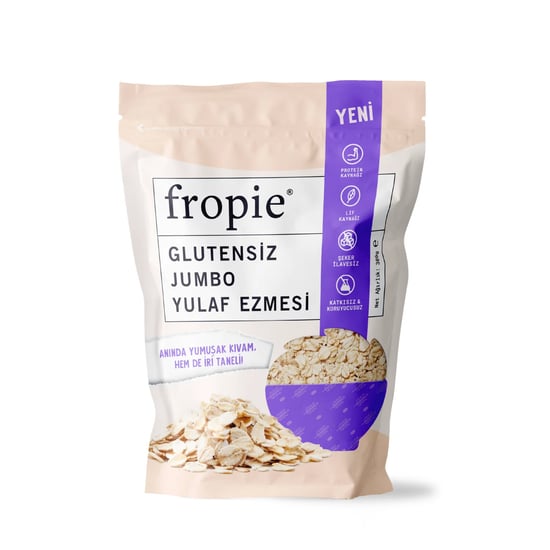Fropie Glutensiz Jumbo Yulaf Ezmesi 300 Gr