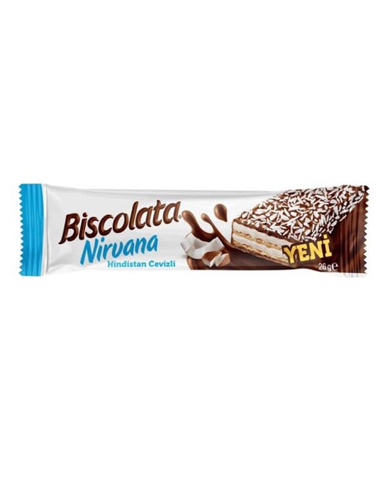 Şölen Biscolata Nirvana Hindistan Cevizli Gofret 26 Gr
