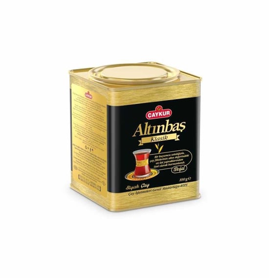Çaykur Altınbaş Çayı Teneke Kutu Sade 100 Gr