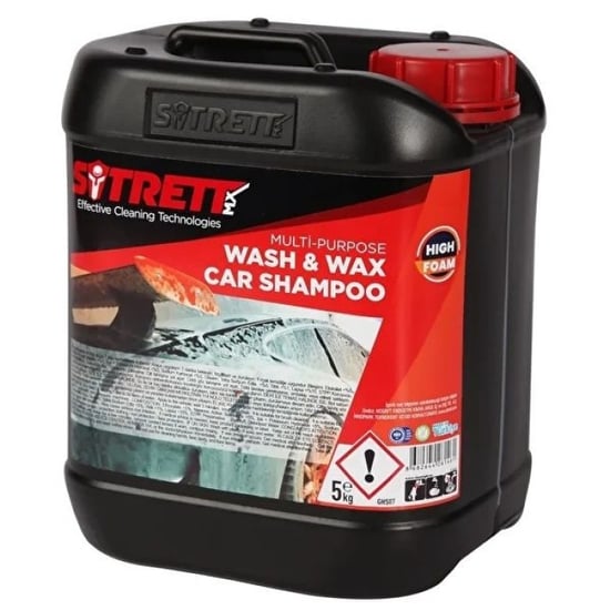 Sitrett Mx Cilalı Boya Korumalı Oto Şampuanı Endüstriyel + 5 Kg