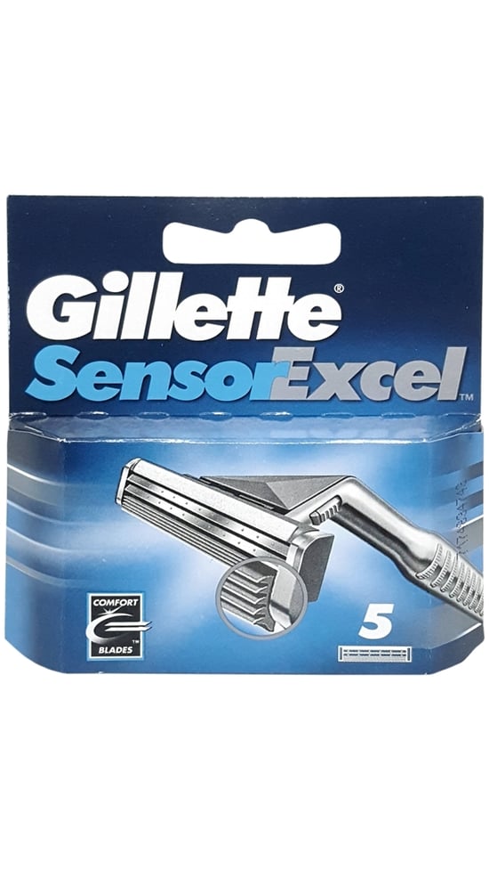 Gillette Sensor Yedek Tıraş Bıçağı Excel 5 li Fiyatı