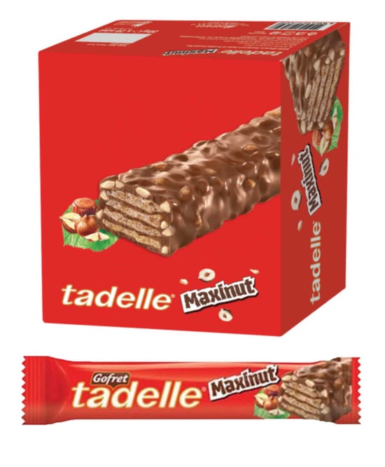 Tadelle Maxinut Gofret 30 Gr Fındıklı Granül Bar X 20'li Paket