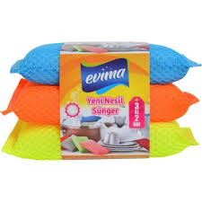 Temsan Evima 3'lü Magic Bulaşık Süngeri