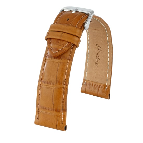 Roder r4102s Hakiki Deri Kayış - Taba - 22X18mm