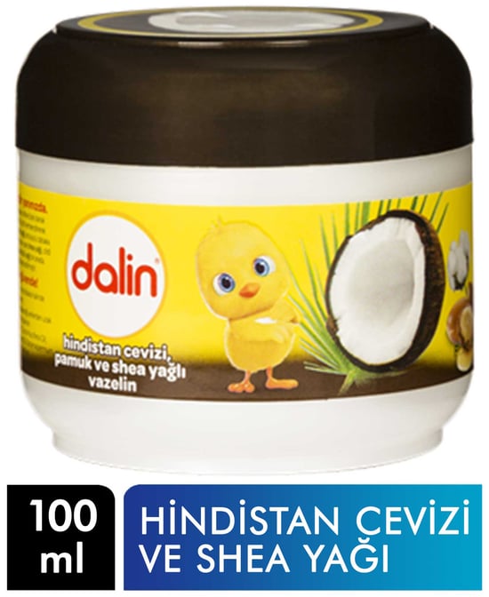 Dalin Vazelin 100 Ml Hindistan Cevizi ve Shea Yağı