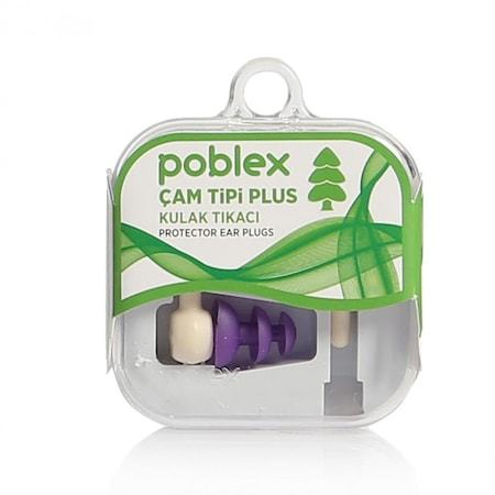 Poblex Çam Tipi Plus Kulak Tıkacı -m-