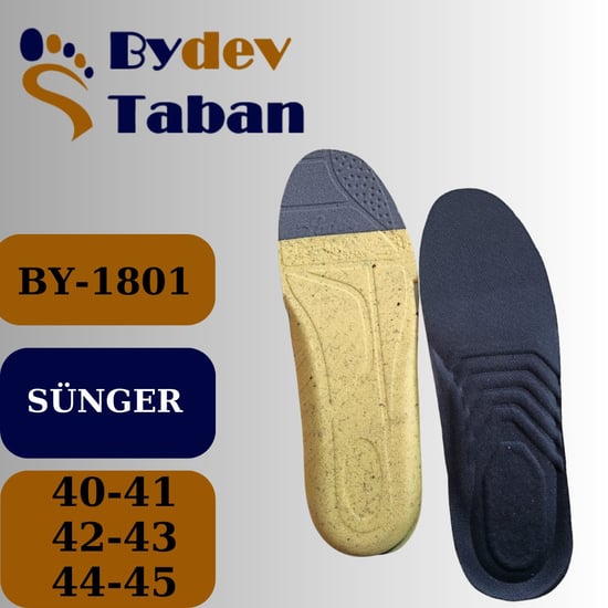 Bydev Ekstra Yumuşak Ortopedik Sünger Ayakkabı İç Taban