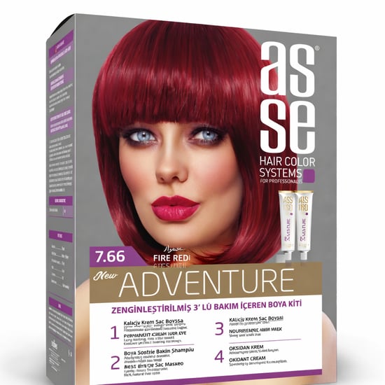 Asse Set Saç Boyası No: 7.66 50+50 Ml Ateş Kızılı