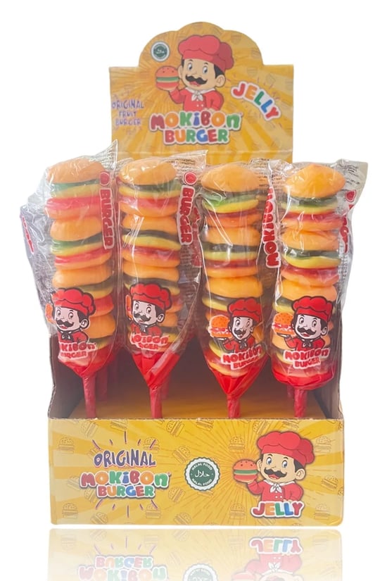 Mokibon Burger Jelly 24 Adet