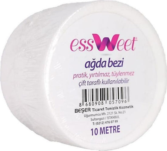 Esweet Ağda Bezi 10 Mt Dilimli*16