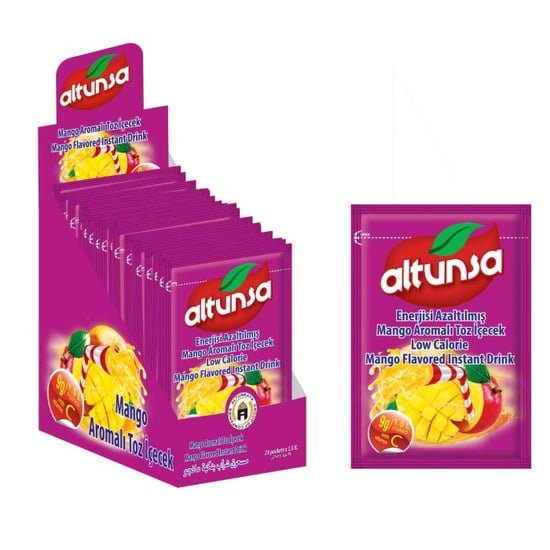 Altunsa Mango Aromalı 9 Gr X 24 Adet Soğuk Toz İçecek