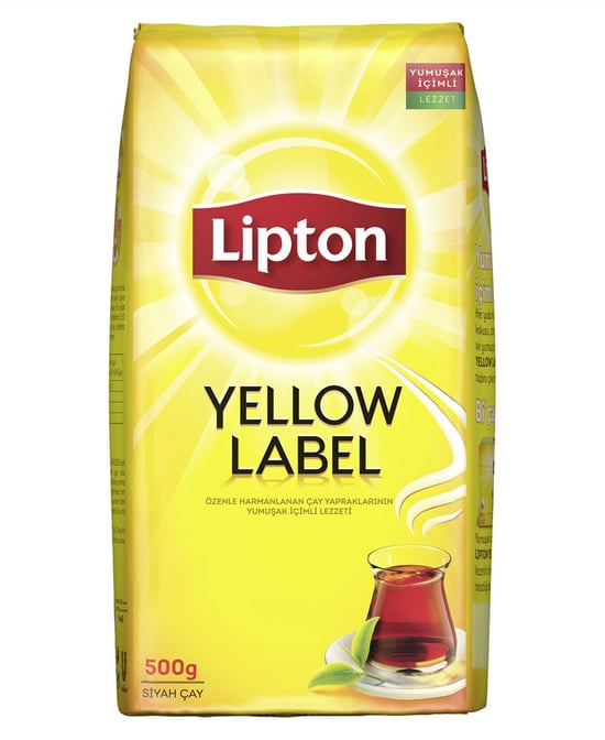 Lipton Yellow Label 500 Gr Dökme Çay