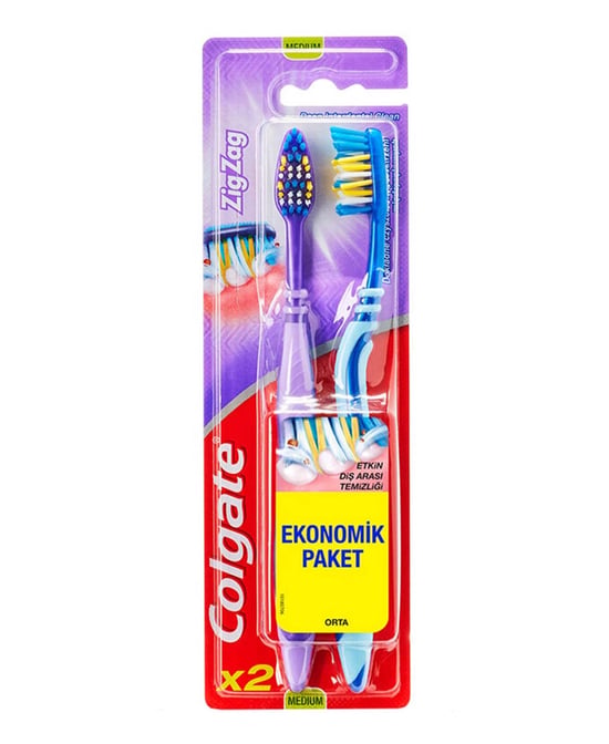 Colgate Zigzag Diş Fırçası 1+1