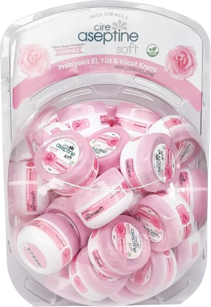 Cire Aseptine Prebiyotik Gül Kremi 30 Ml 50'li Stand