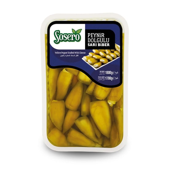 Sosero Peynir Dolgulu Balık Biber 1300 Gr