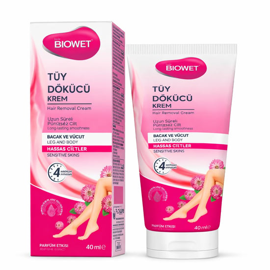 Biowet Tüy Dökücü Krem Hassas Ciltler 40ml