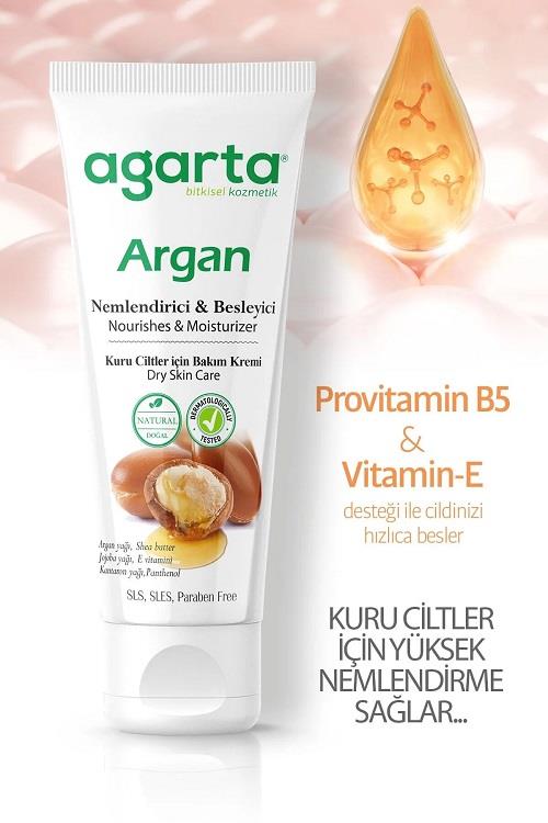 Agarta Cilt Bakım Kremi Argan Mini 20 Ml