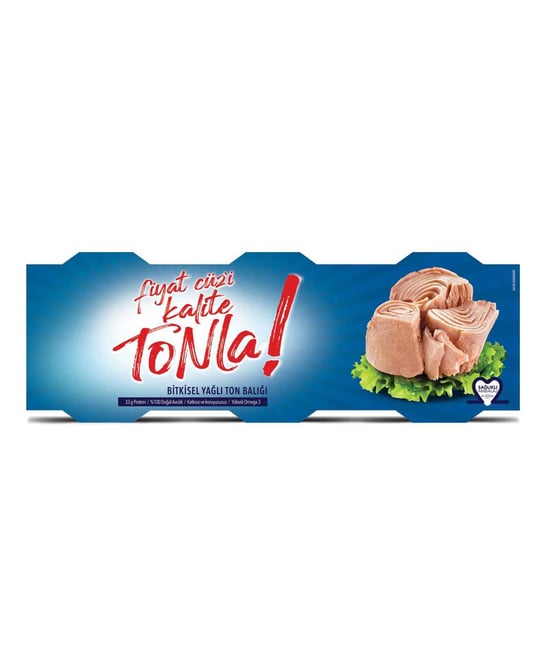Dardanel Tonla Ton Balığı 3x75 Gr Ayçiçek Yağlı