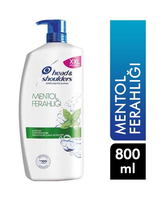 Head&shoulders Şampuan Pompalı Mentol Ferahlığı 800 Ml