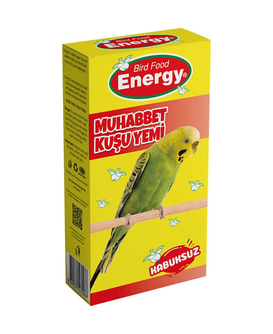 Energy Muhabbet Kuşu Yemi 400 Gr Kabuksuz
