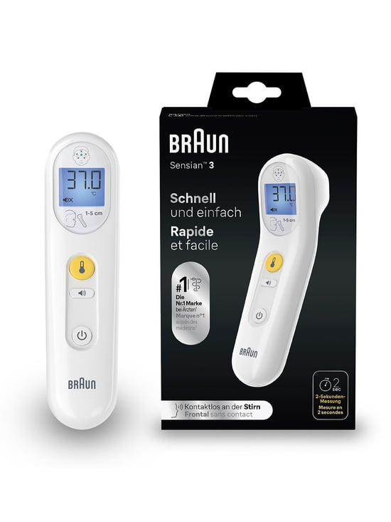 Braun Sensian 3- Bnt 050 Ateş Ölçer