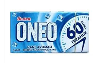 Ülker Oneo Slims 60 Dk Nane Aromalı Sakız 14 Gr 27'li Paket