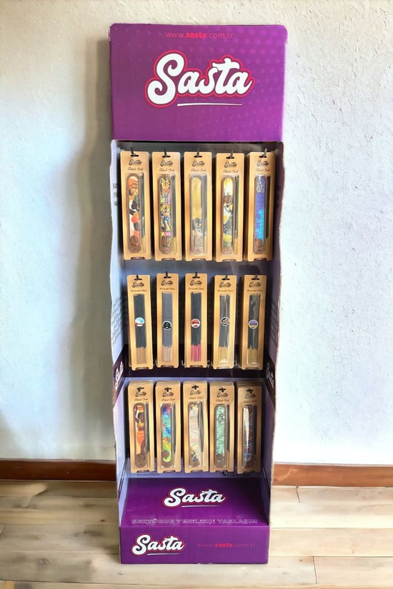 Sasta Tütsü Seti Standı (180 Adet)