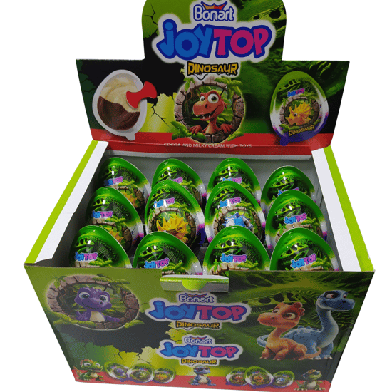 Bonart Dinazor Oyuncaklı Çikolatalı Yumurta 20 Gr (büyük Boy)