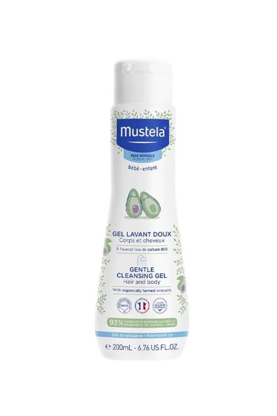 Mustela Gentle Cleansing Gel Yenidoğan Şampuanı 200 Ml