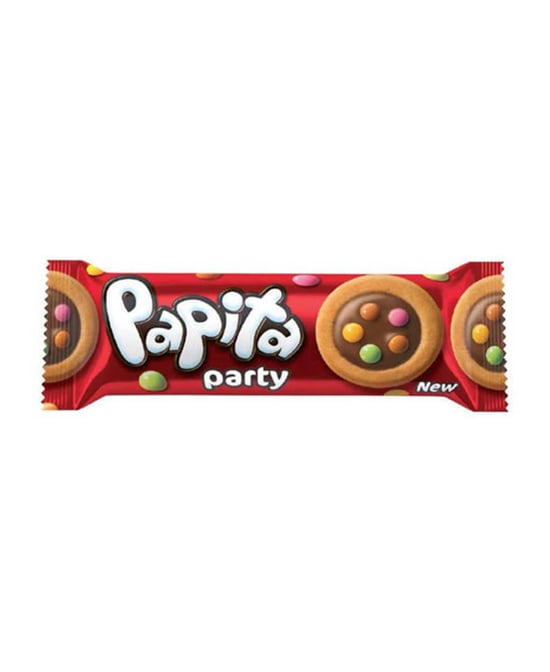 Şölen Papita Party Çikolata Kaplı Drajeli Bisküvi 63 Gr