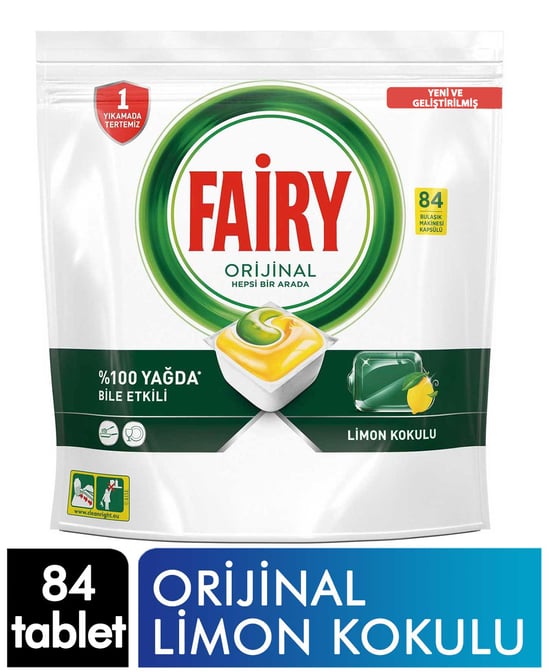 Fairy Hepsi Bir Arada 84 Yıkama Bulaşık Makinesi Tableti